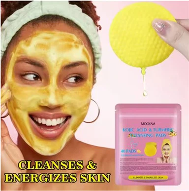 Mooyam Kojic Acid Turmeric Cleansing 40 pad