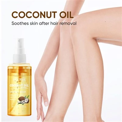 Minyak penjagaan badan selepas penyingkiran rambut